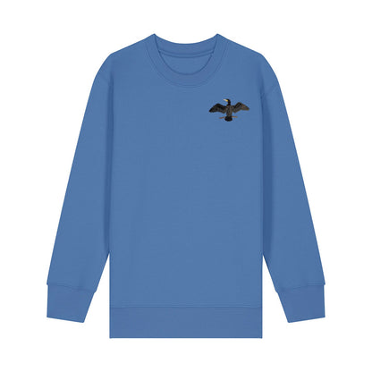 Cormorant Embroidered Kids Jumper