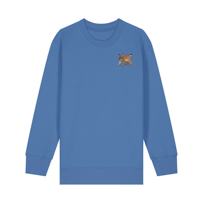 Lynx Embroidered Kids Jumper