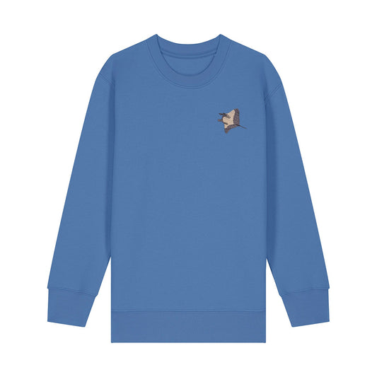Manta Ray Embroidered Kids Jumper