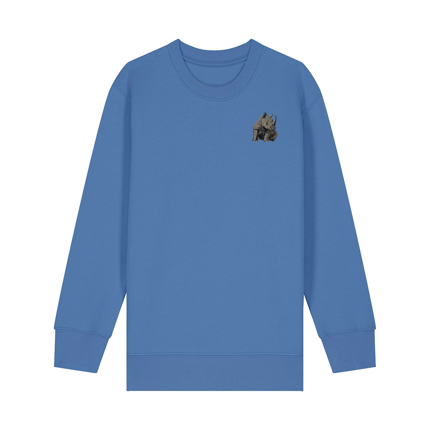 Rhino Embroidered Kids Jumper