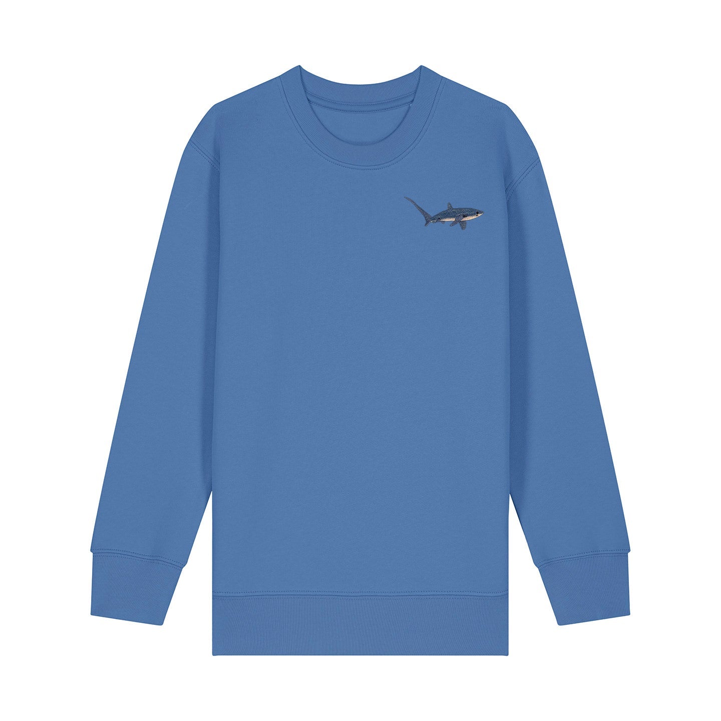 Thresher Shark Embroidered Kids Jumper