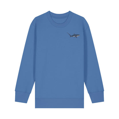 Thresher Shark Embroidered Kids Jumper