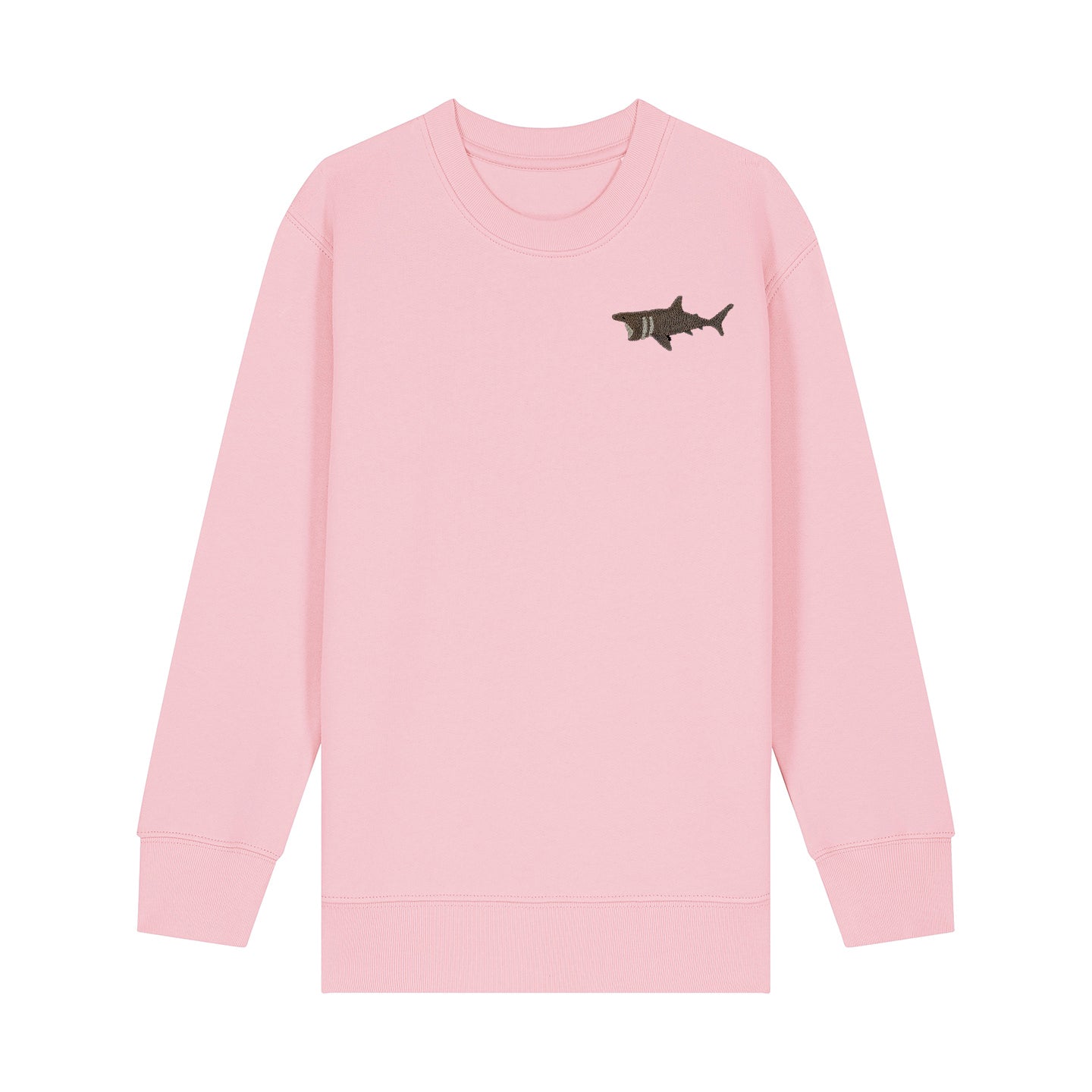 Basking Shark Embroidered Kids Jumper