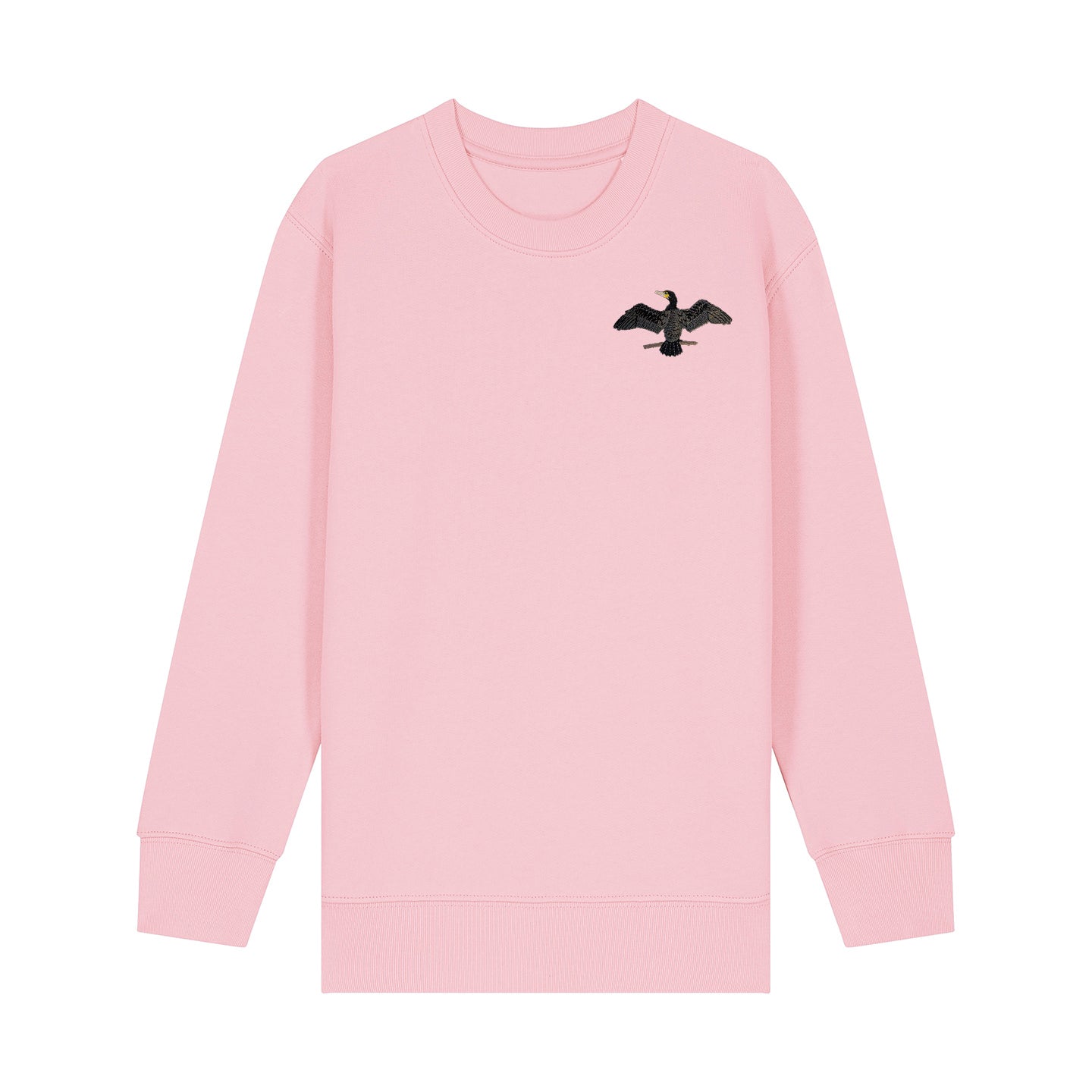 Cormorant Embroidered Kids Jumper