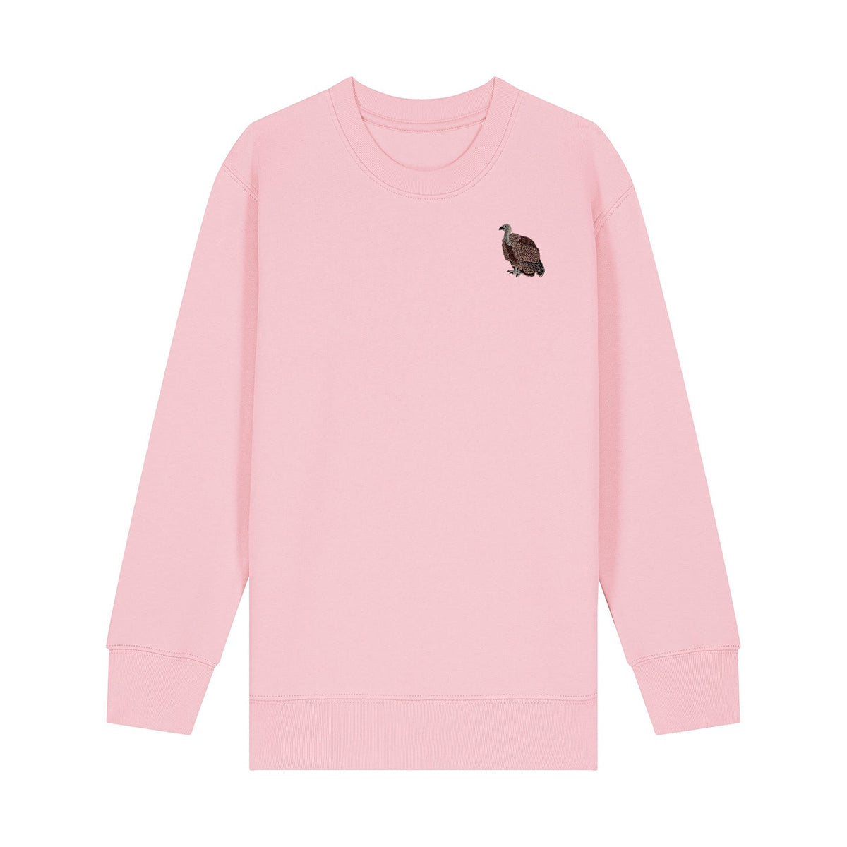 Griffon Vulture Embroidered Kids Jumper