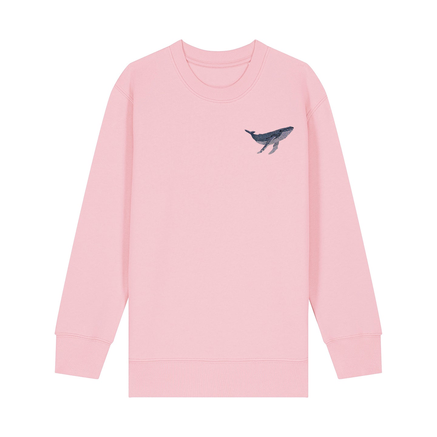 Humpback Whale Embroidered Kids Jumper