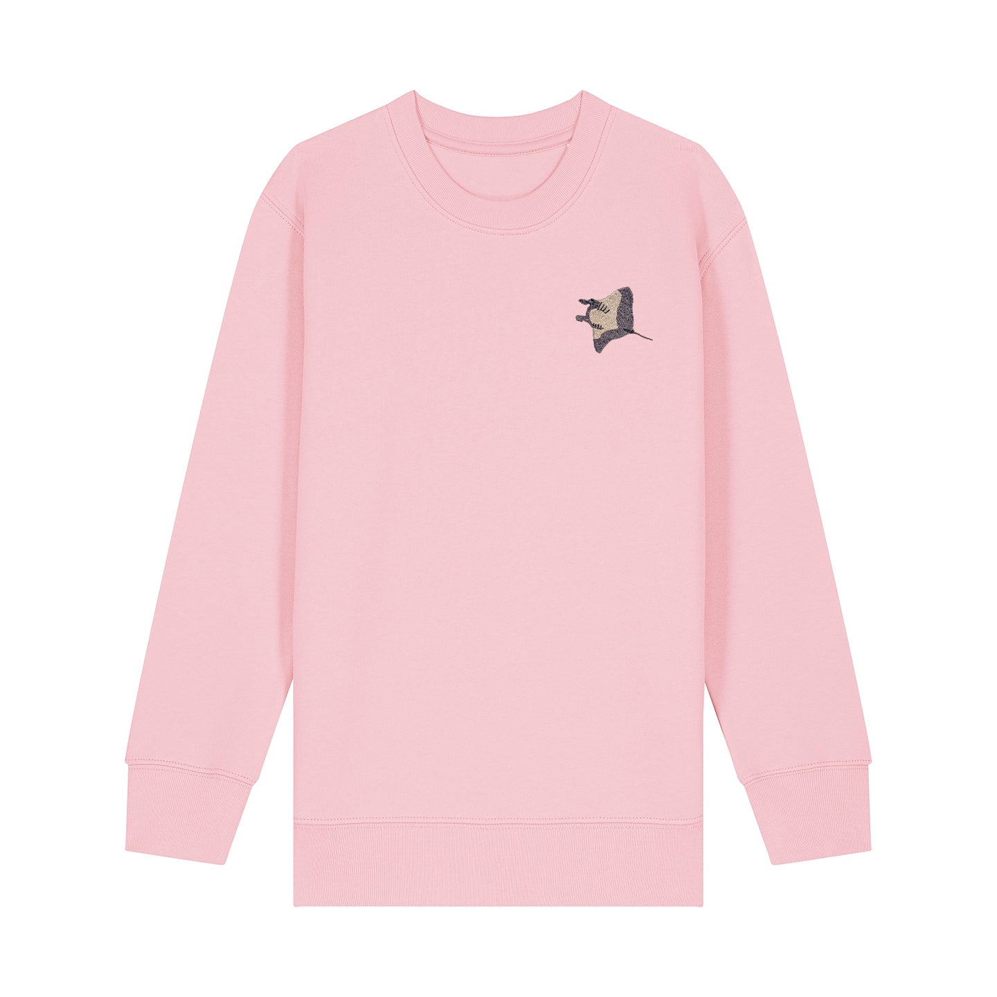Manta Ray Embroidered Kids Jumper