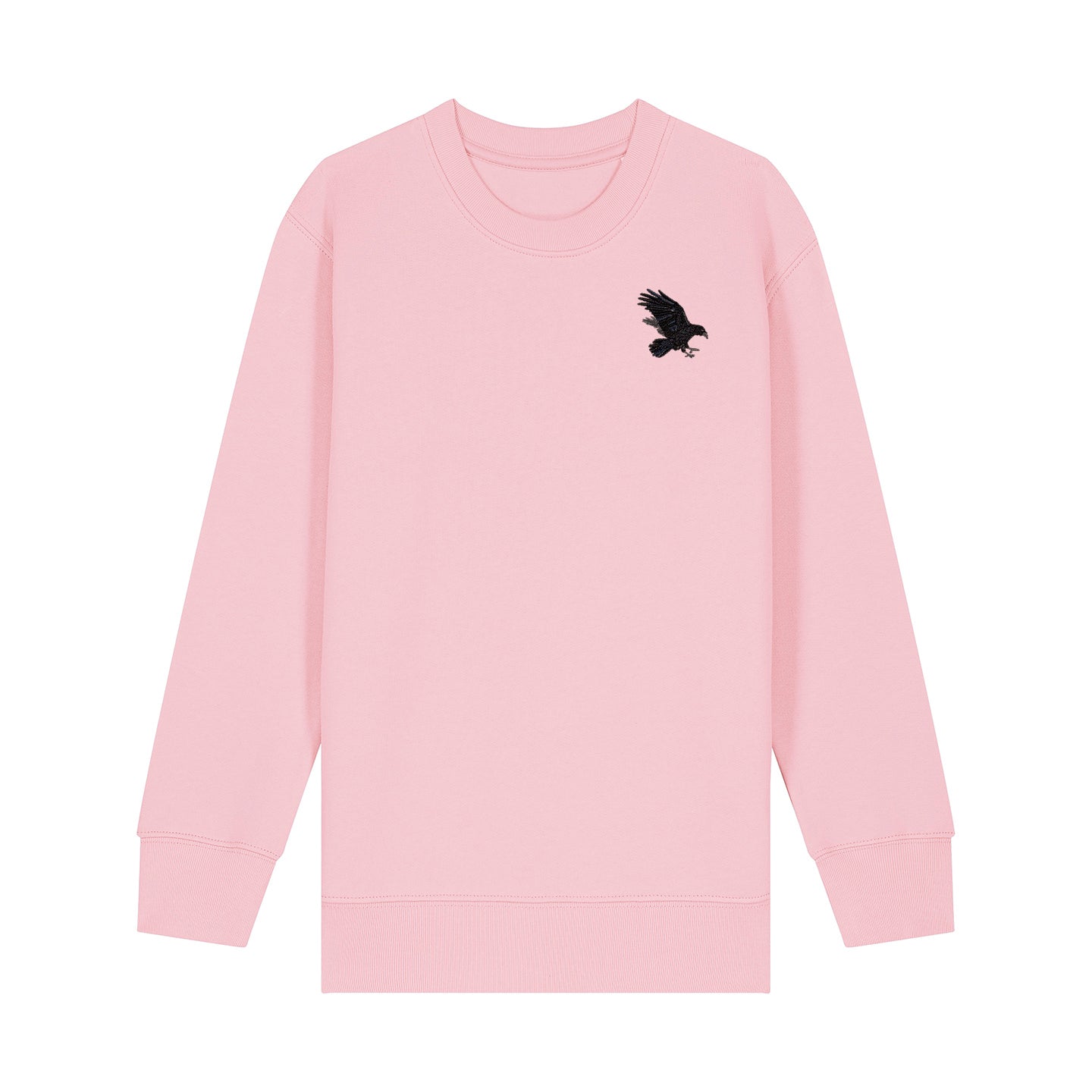 Raven Embroidered Kids Jumper