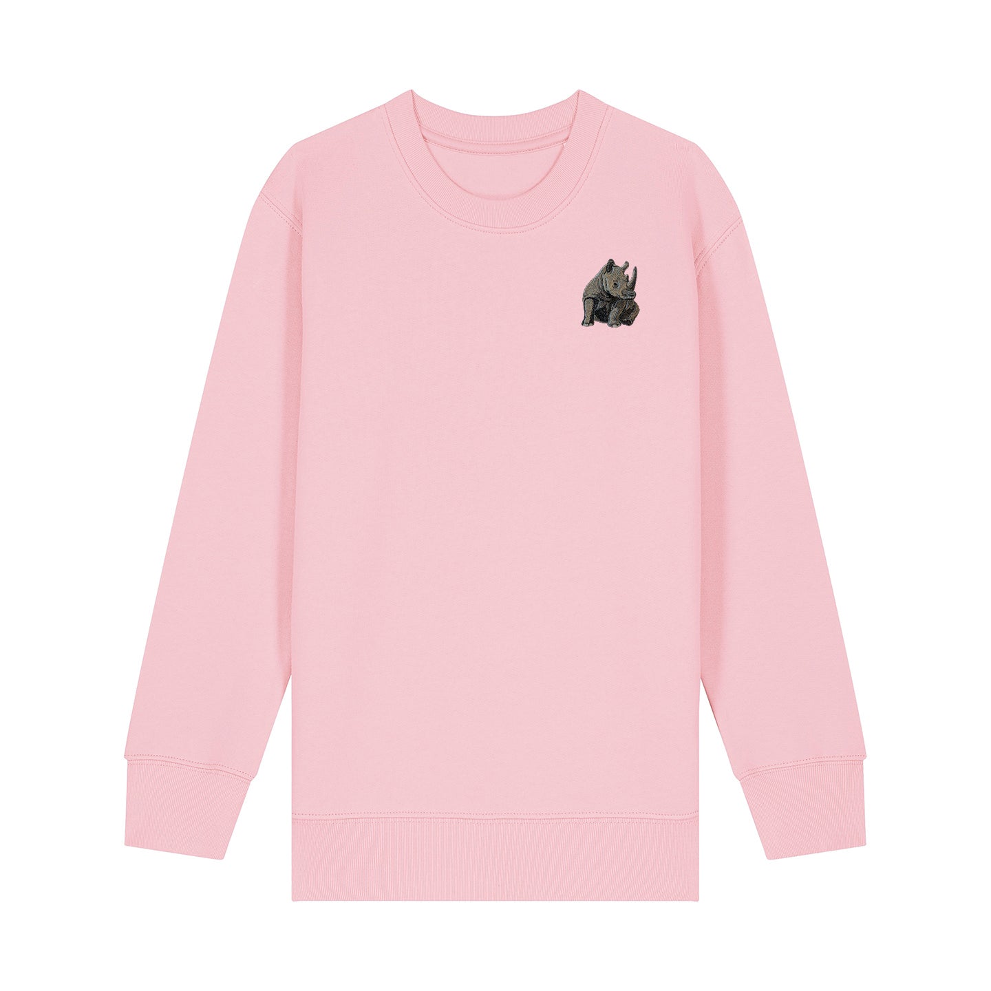 Rhino Embroidered Kids Jumper