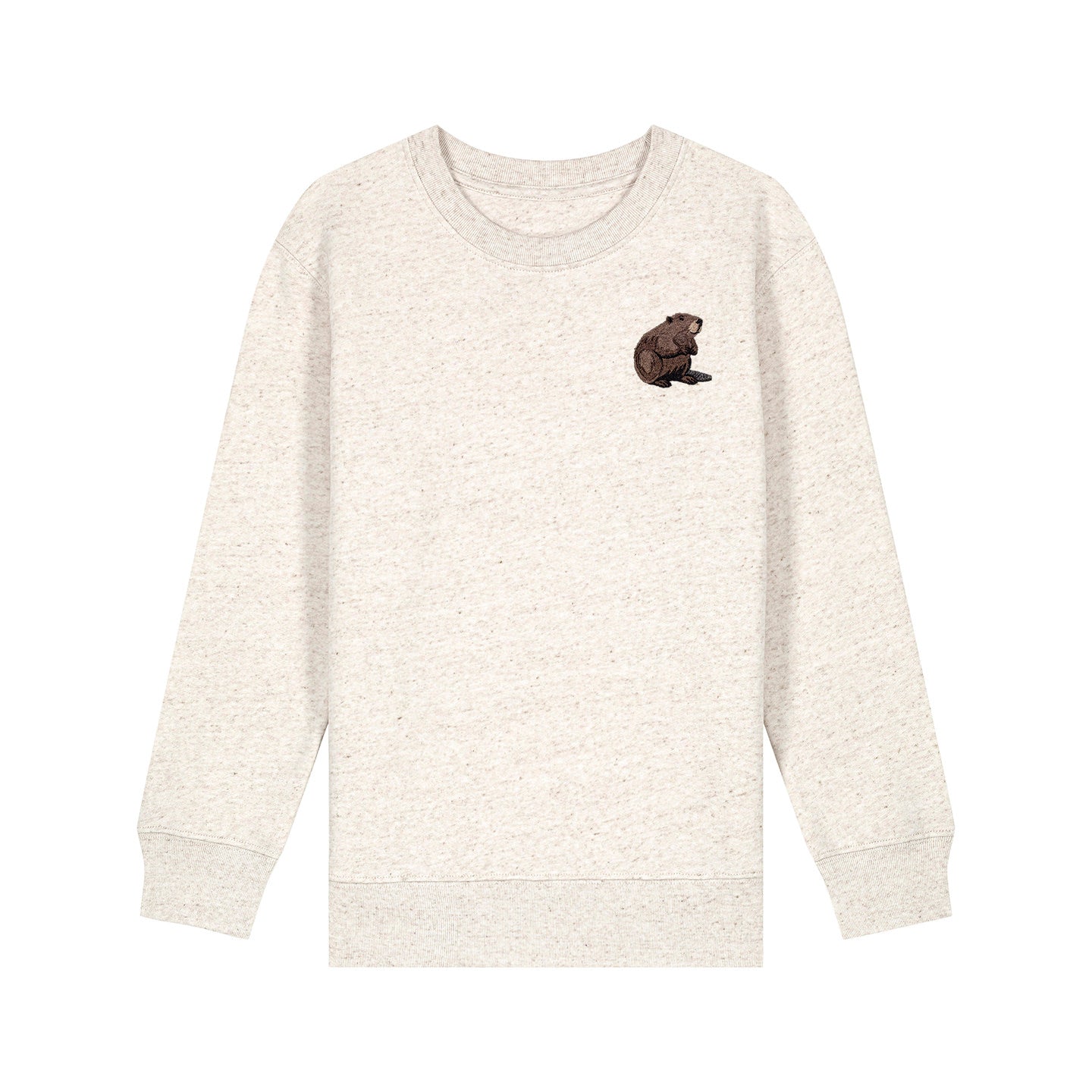 Beaver Embroidered Kids Jumper