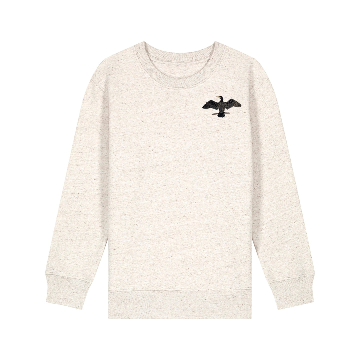 Cormorant Embroidered Kids Jumper