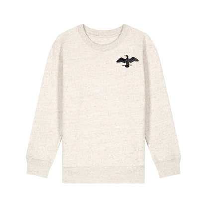 Cormorant Embroidered Kids Jumper