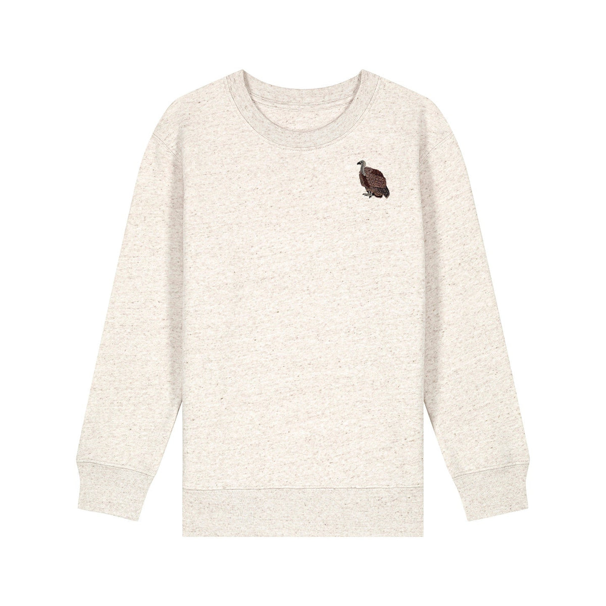 Griffon Vulture Embroidered Kids Jumper