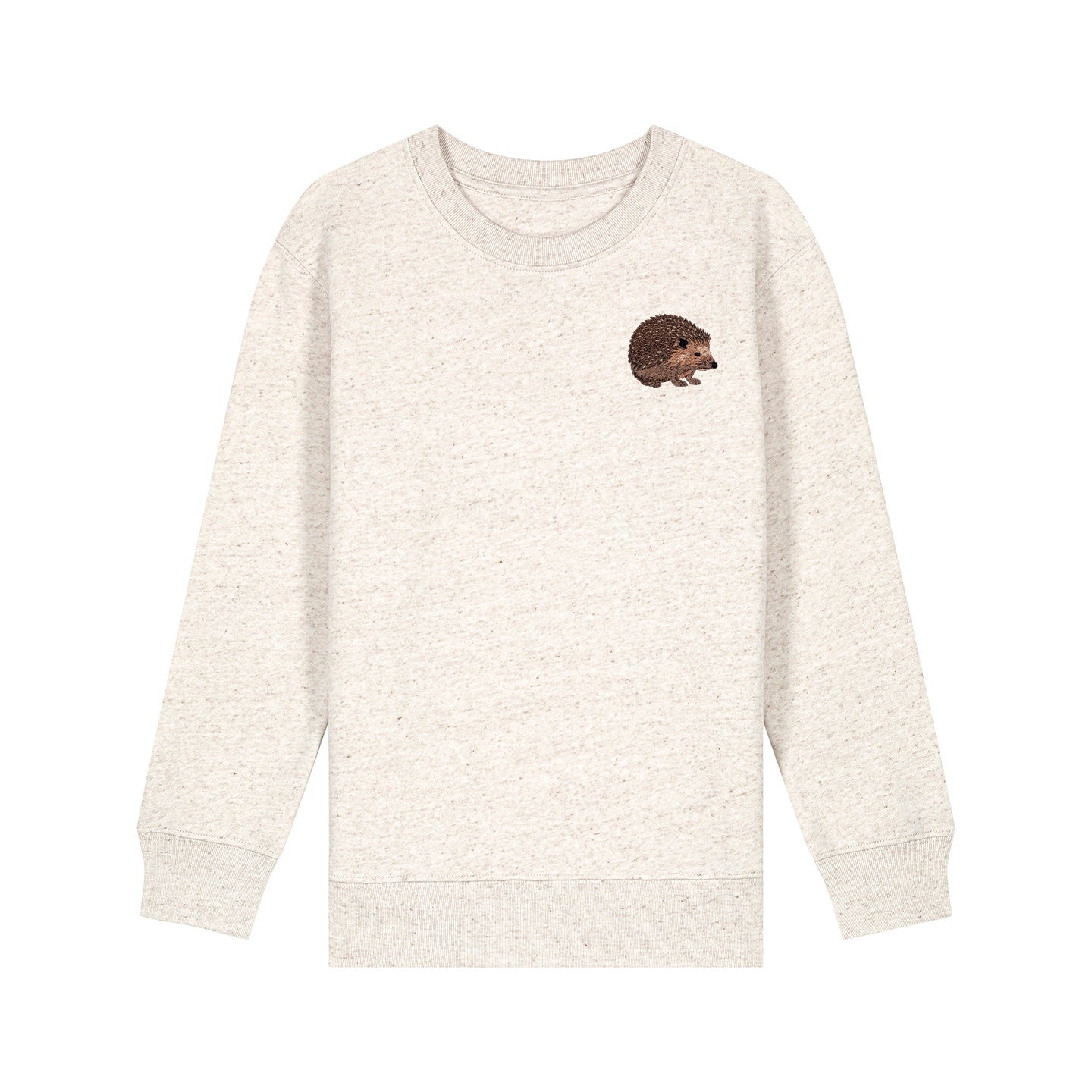 Hedgehog Embroidered Kids Jumper