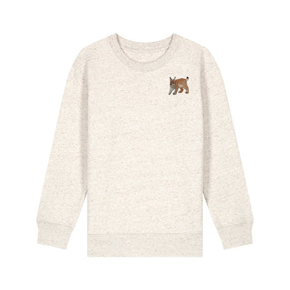 Lynx Embroidered Kids Jumper