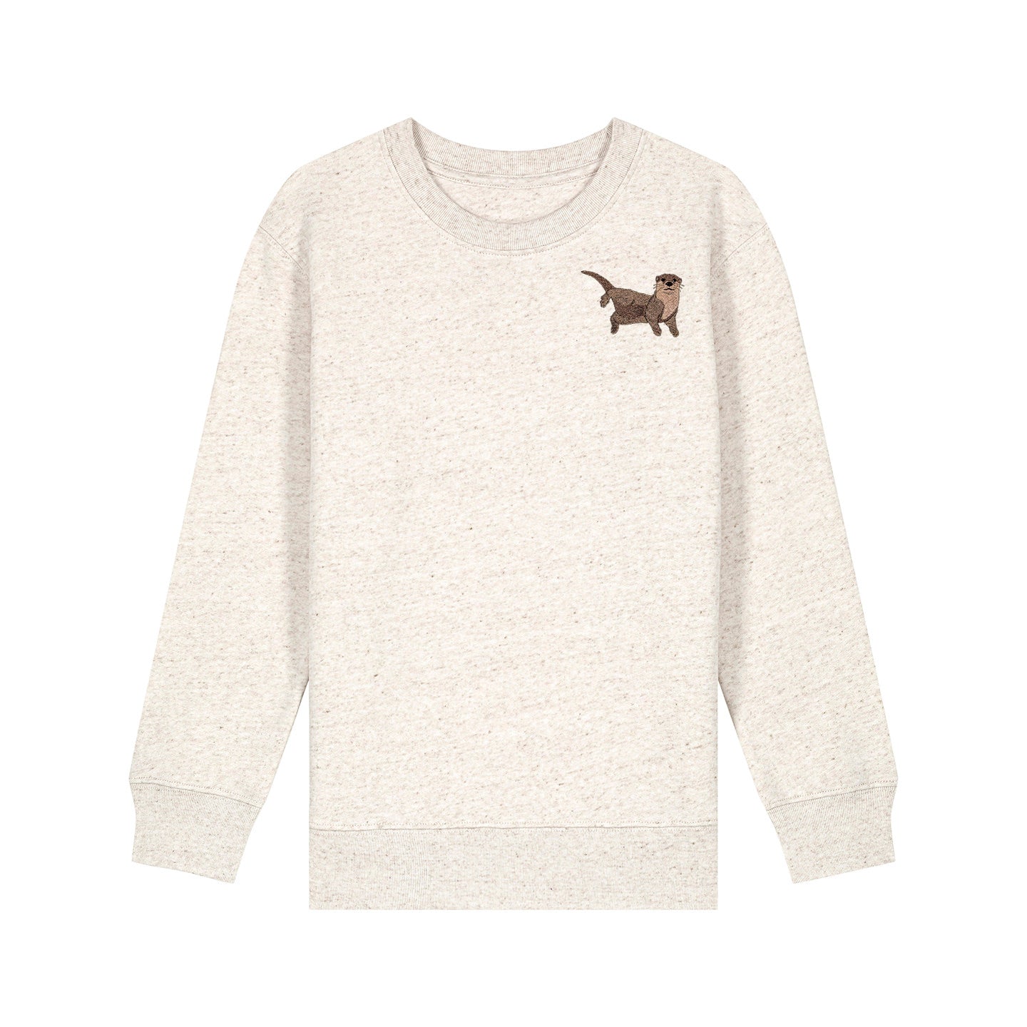 Otter Embroidered Kids Jumper