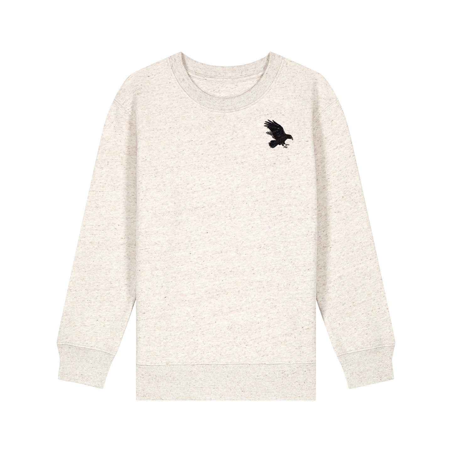Raven Embroidered Kids Jumper