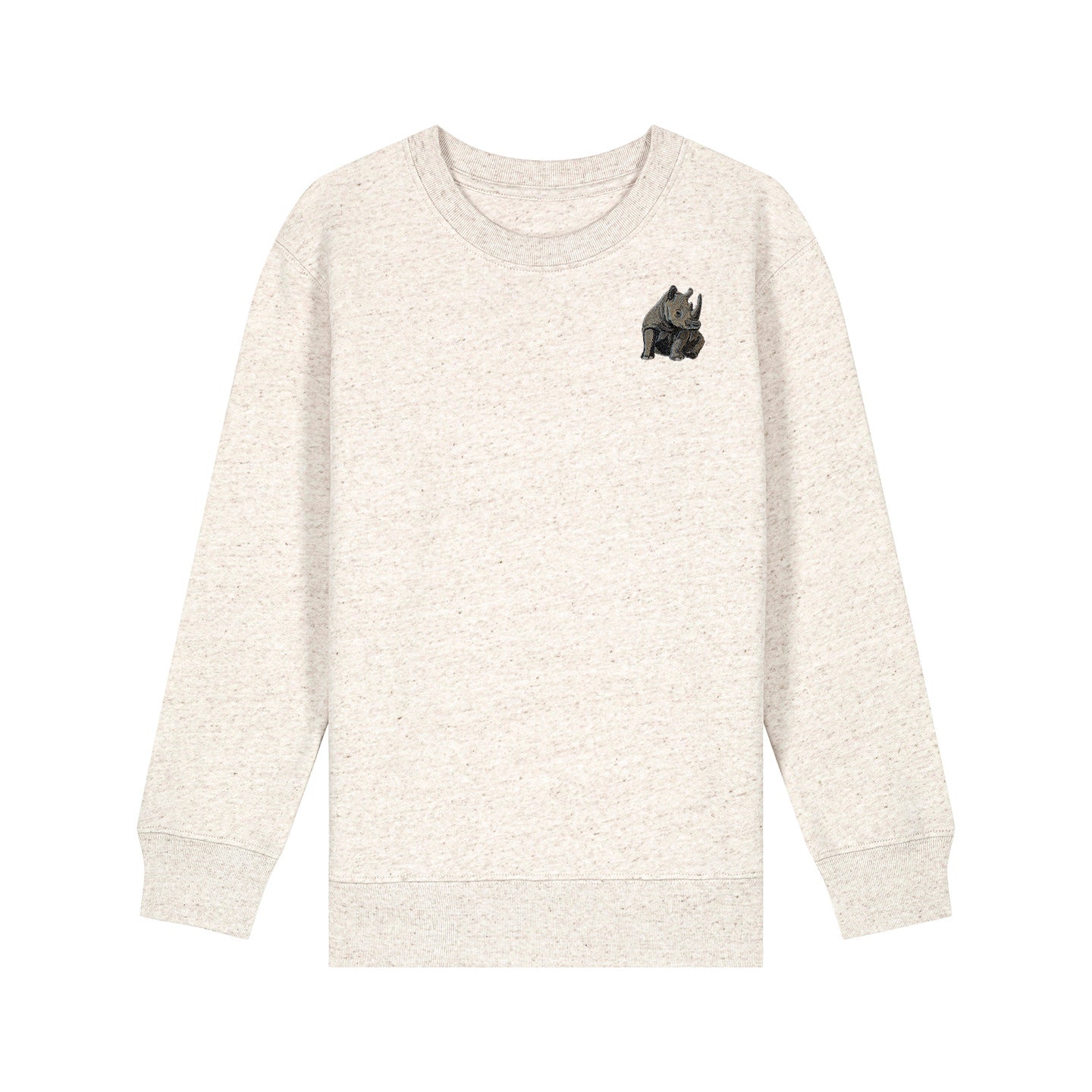 Rhino Embroidered Kids Jumper
