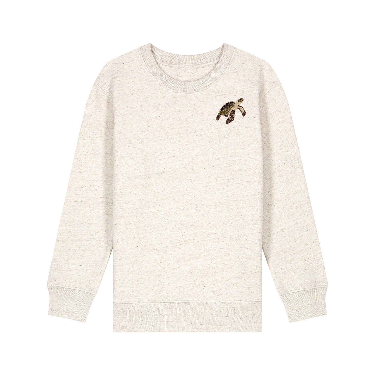 Sea Turtle Embroidered Kids Jumper