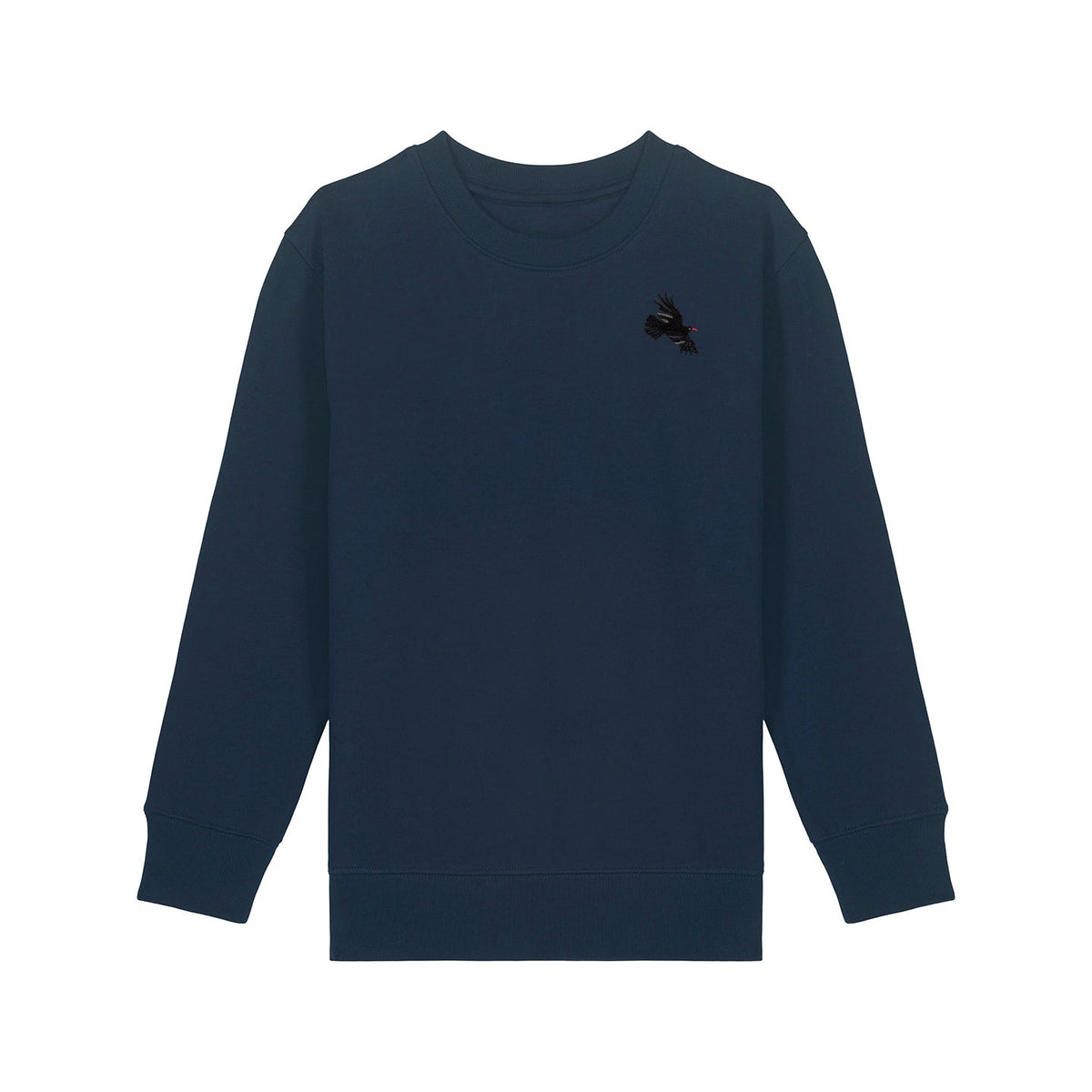 Chough Embroidered Kids Jumper