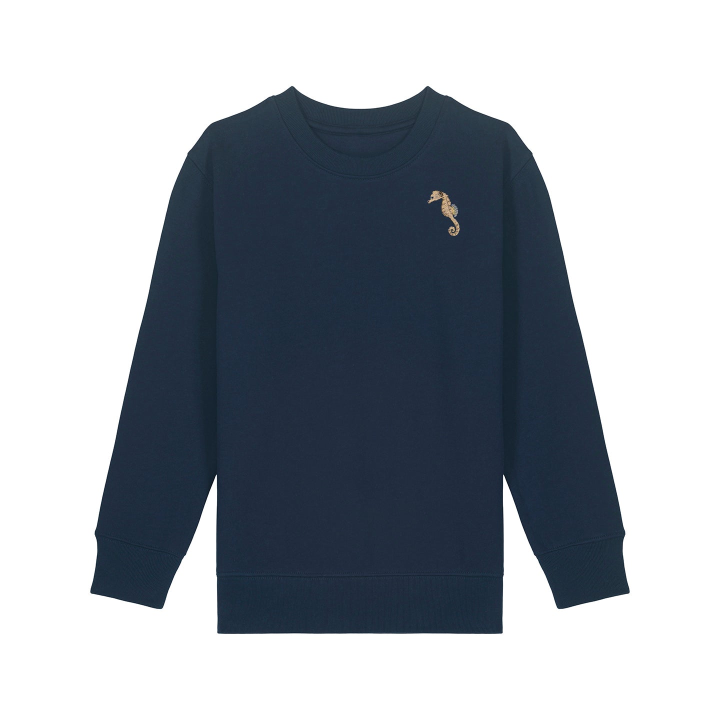 Seahorse Embroidered Kids Jumper
