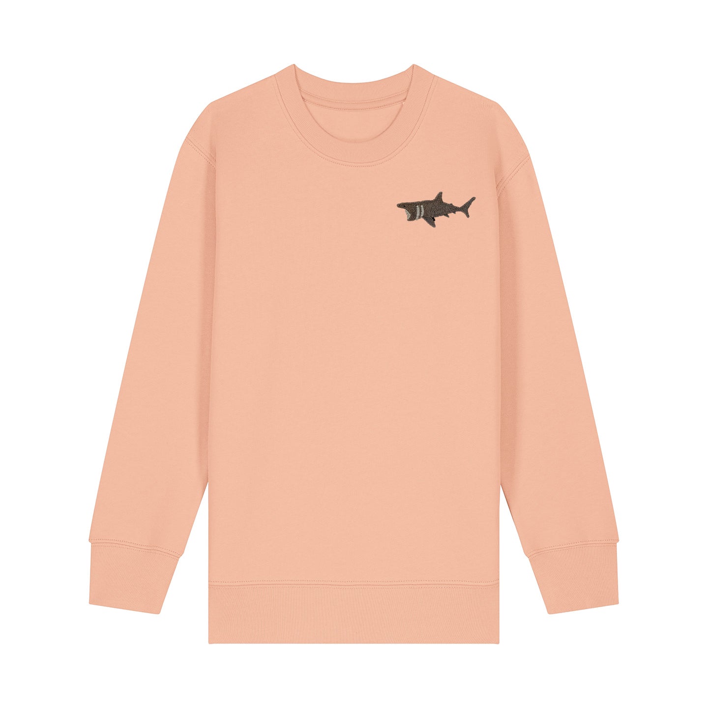 Basking Shark Embroidered Kids Jumper