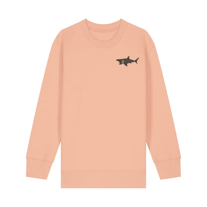 Basking Shark Embroidered Kids Jumper