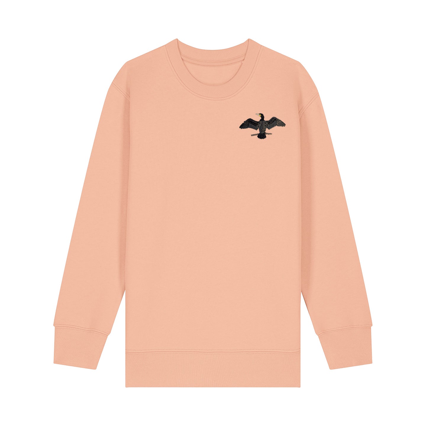 Cormorant Embroidered Kids Jumper