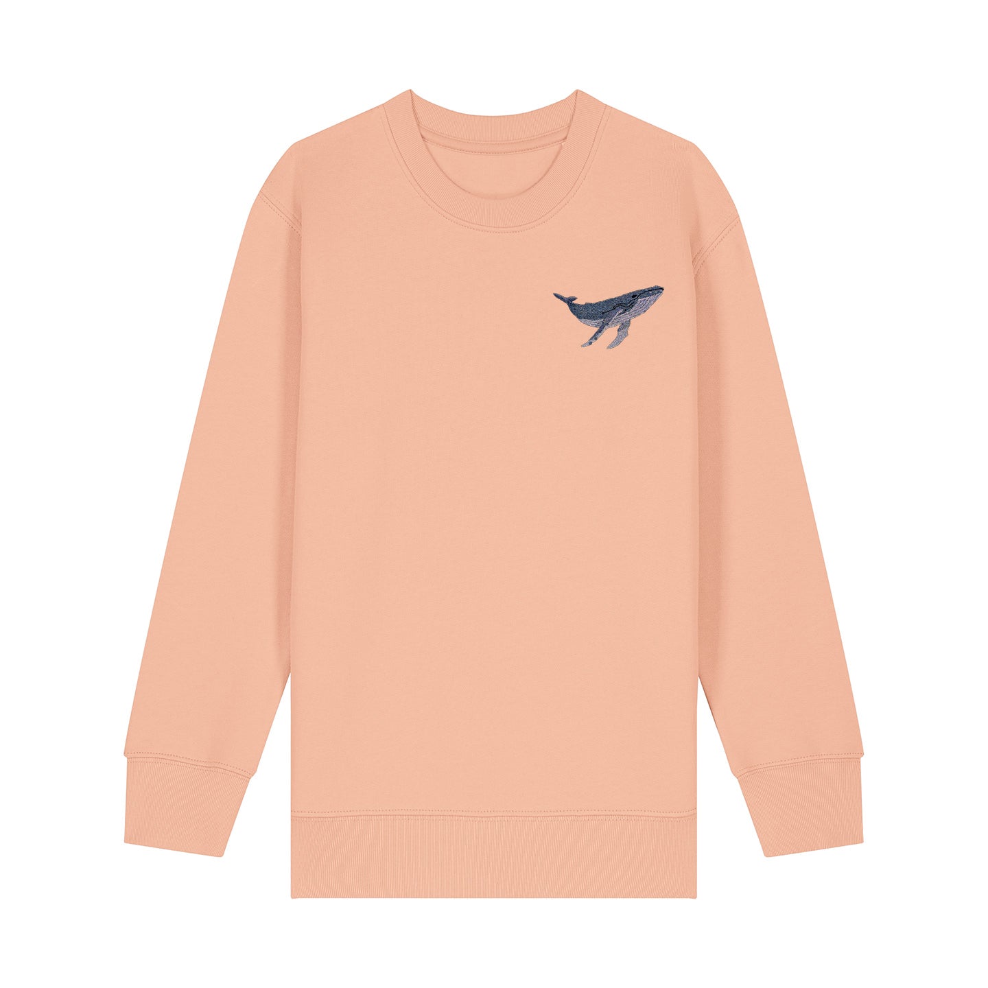 Humpback Whale Embroidered Kids Jumper