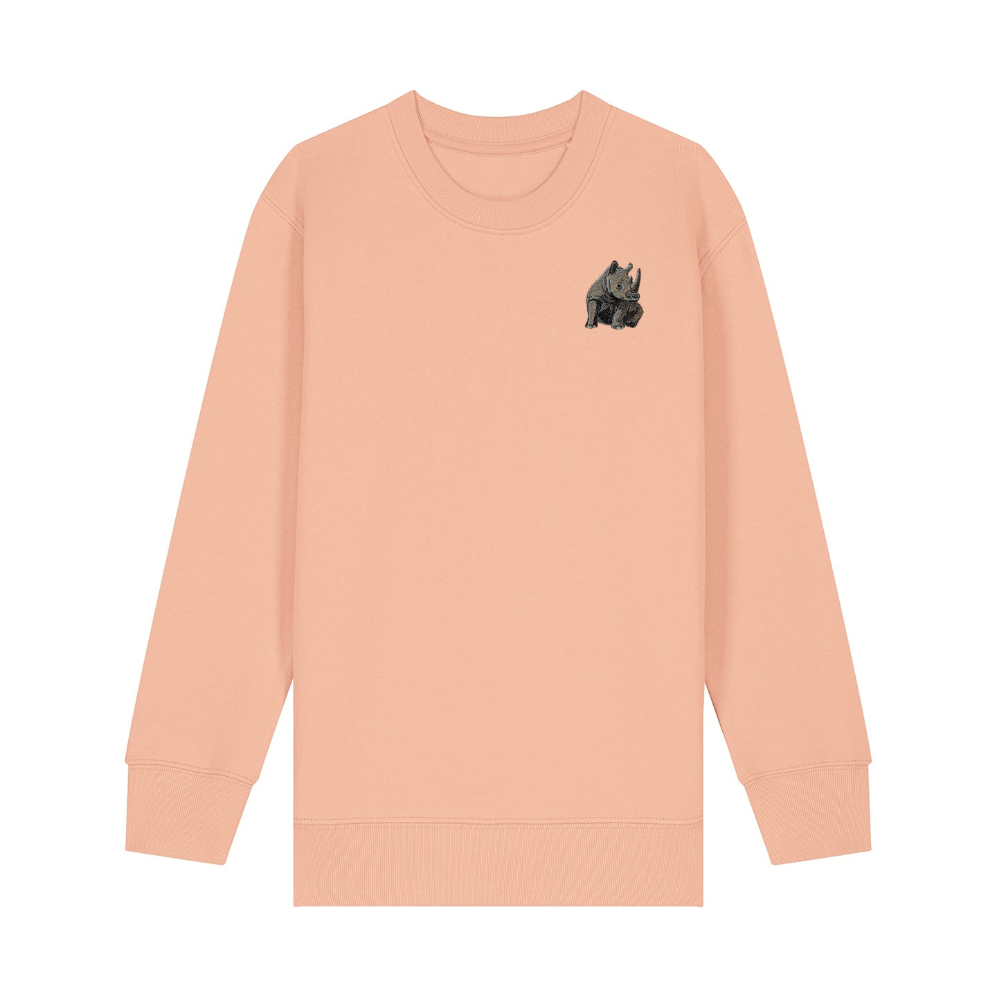 Rhino Embroidered Kids Jumper
