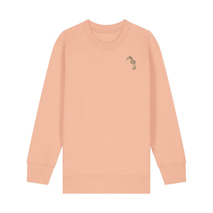 Seahorse Embroidered Kids Jumper