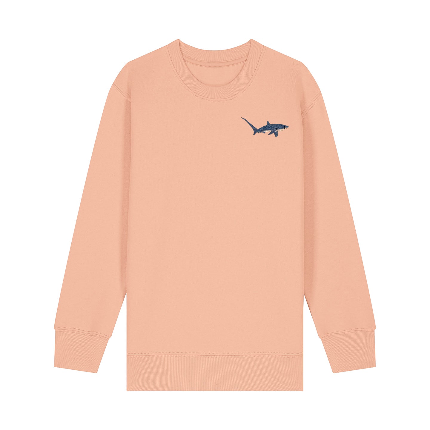 Thresher Shark Embroidered Kids Jumper