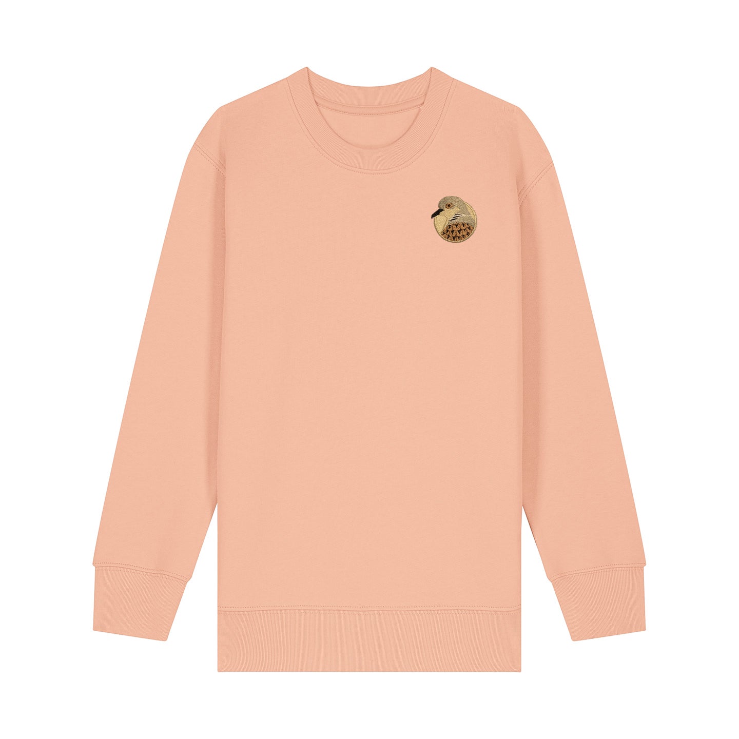 Turtledove Portrait Embroidered Kids Jumper