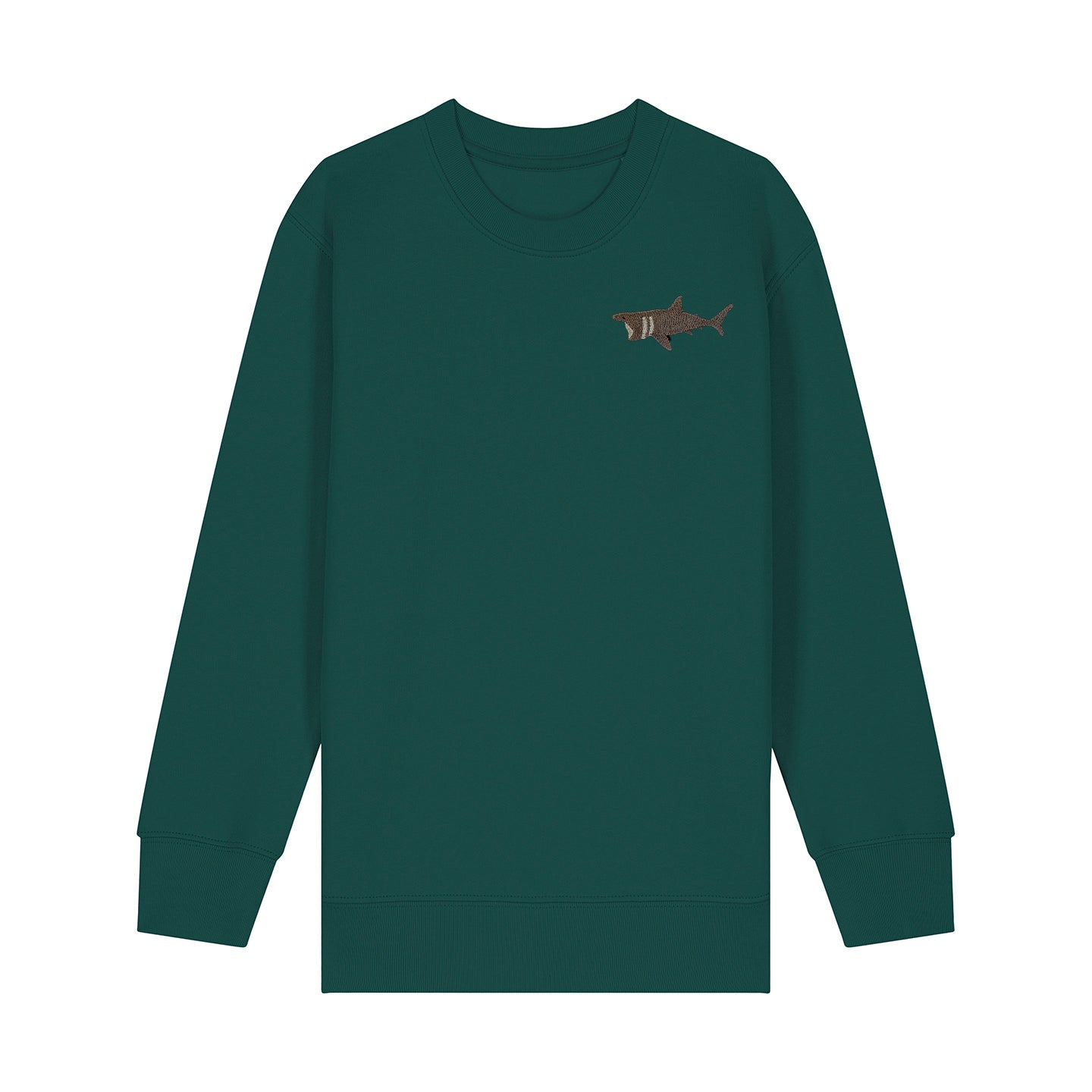 Basking Shark Embroidered Kids Jumper