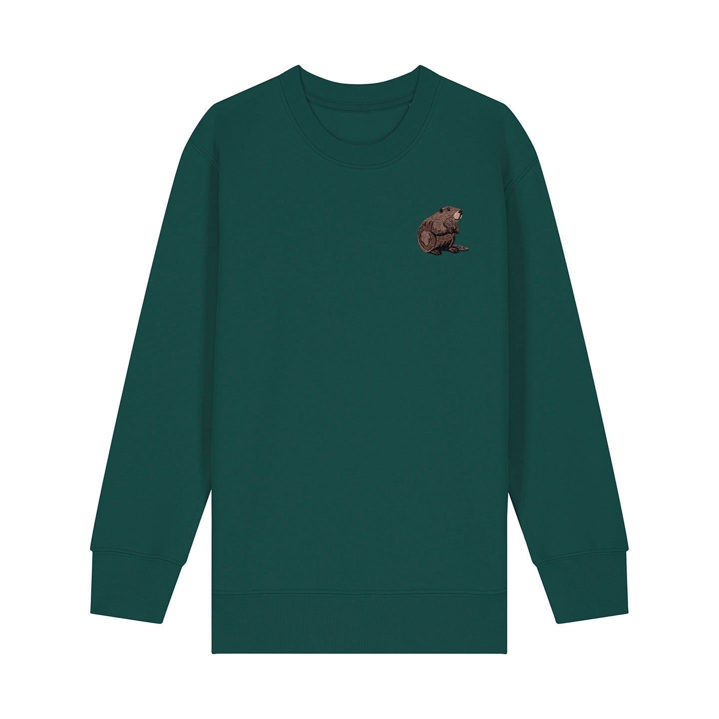 Beaver Embroidered Kids Jumper