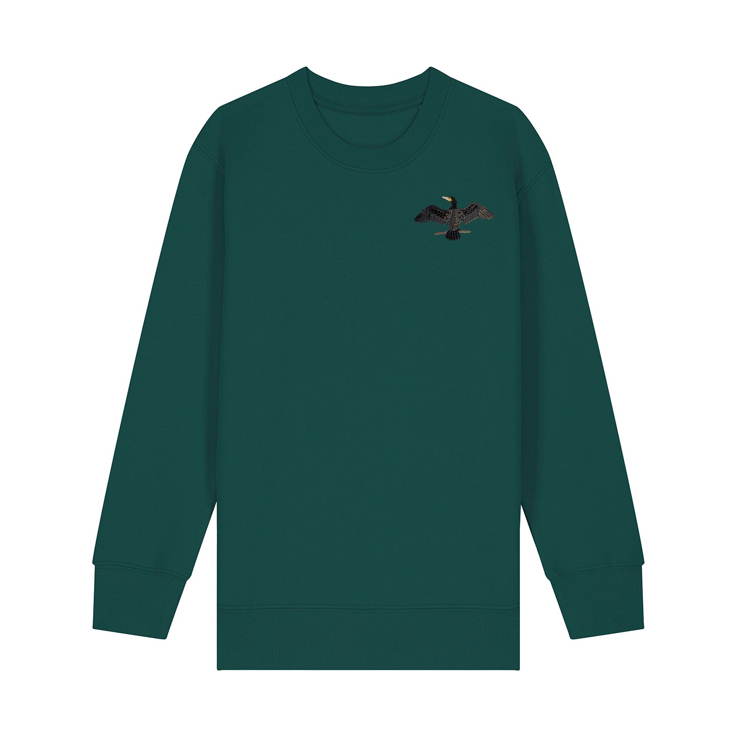 Cormorant Embroidered Kids Jumper