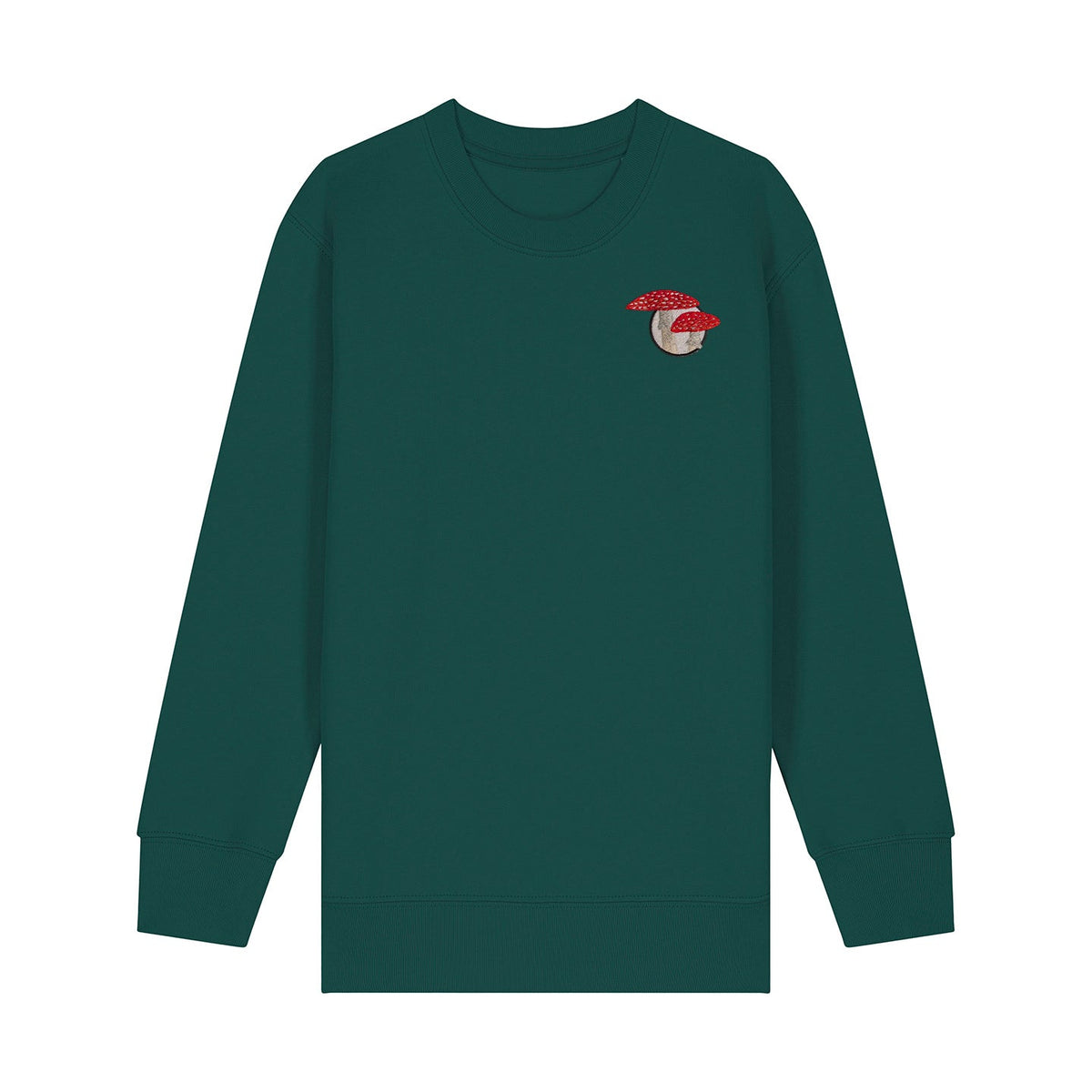 Fly Agaric Mushroom Embroidered Kids Jumper