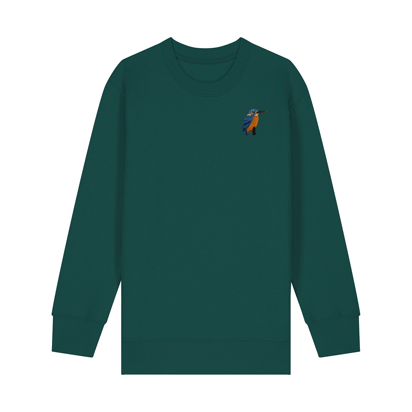 Kingfisher Embroidered Kids Jumper