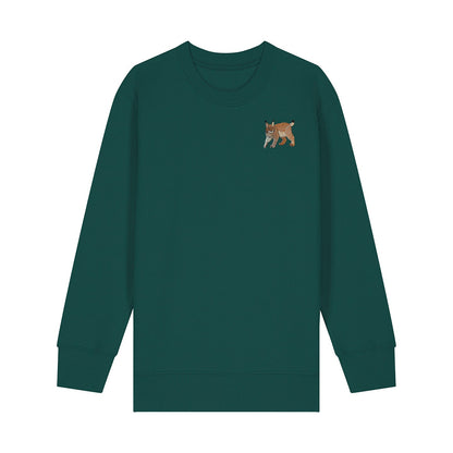 Lynx Embroidered Kids Jumper