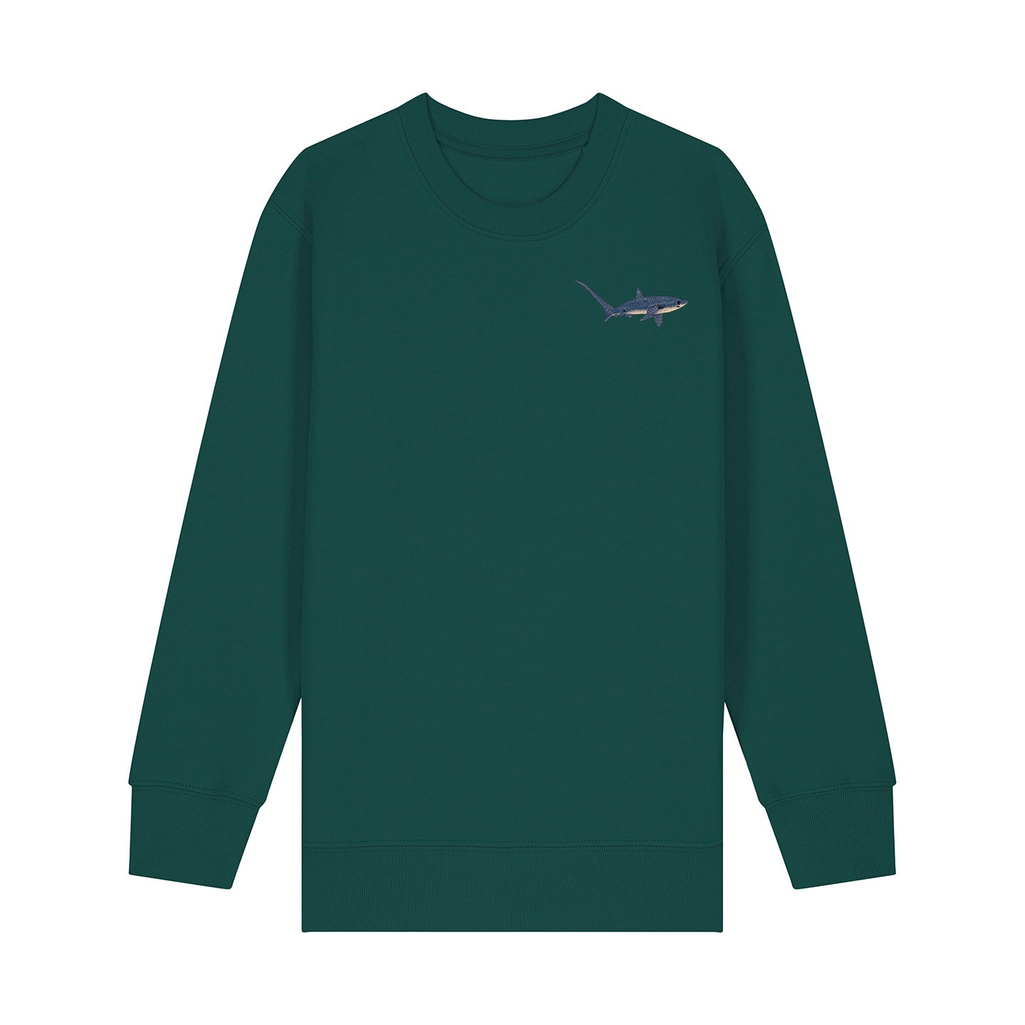 Thresher Shark Embroidered Kids Jumper