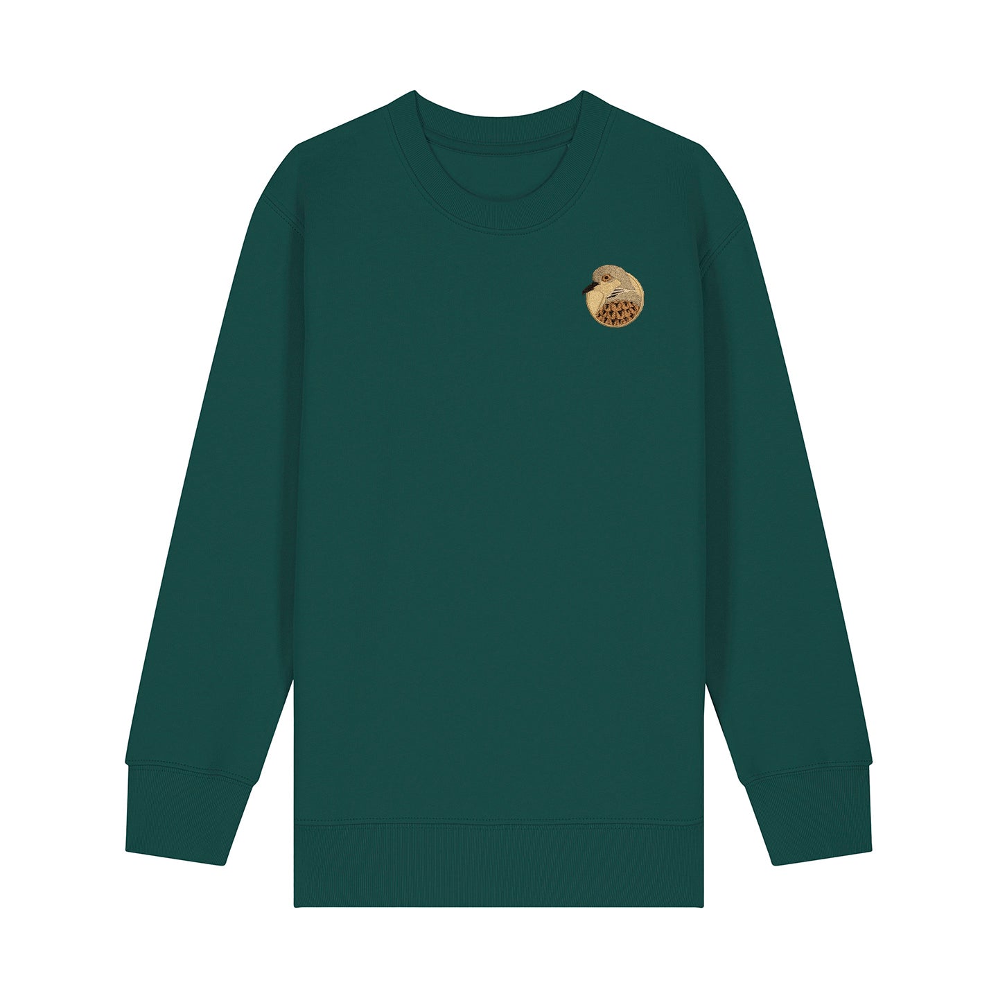 Turtledove Portrait Embroidered Kids Jumper