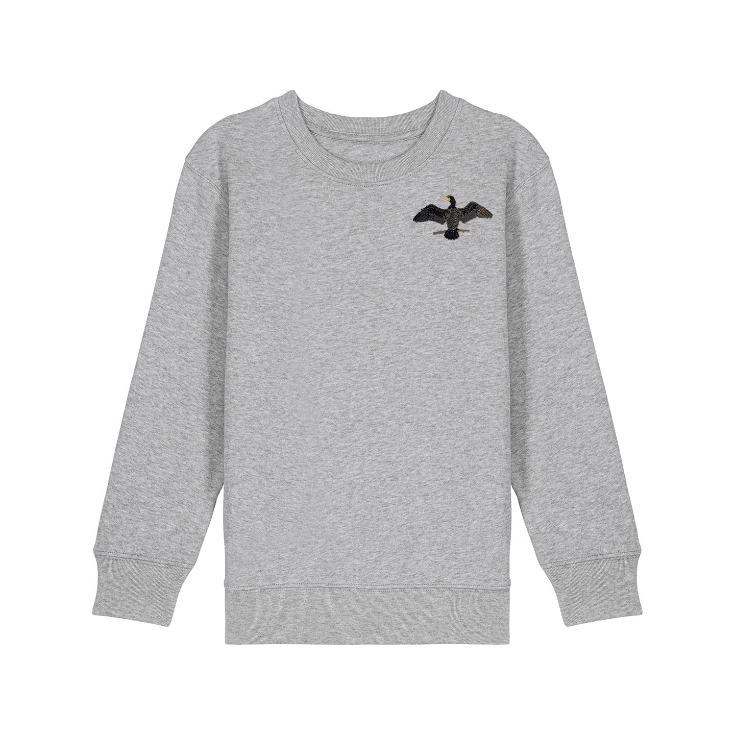 Cormorant Embroidered Kids Jumper