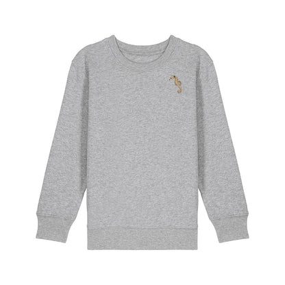Seahorse Embroidered Kids Jumper