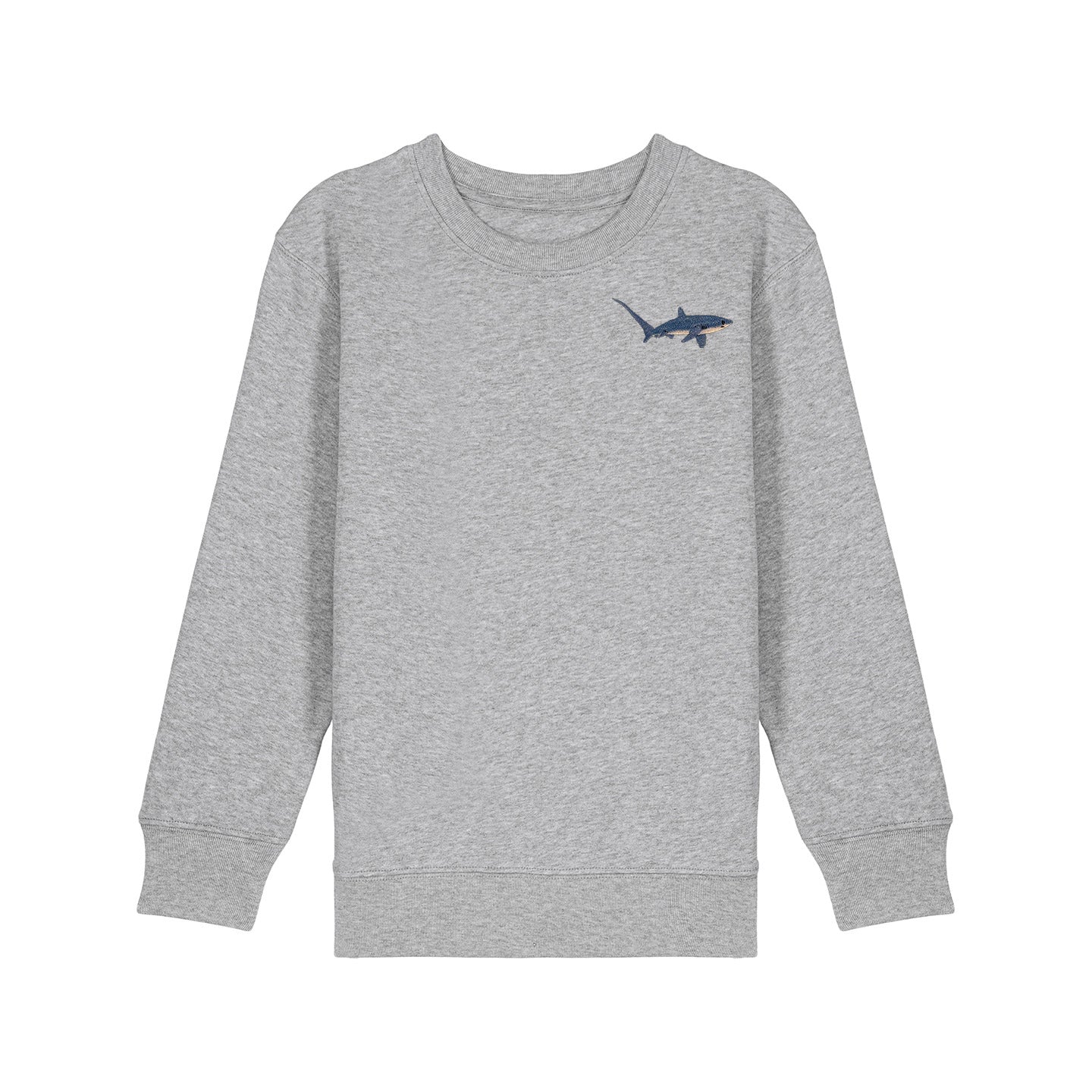 Thresher Shark Embroidered Kids Jumper