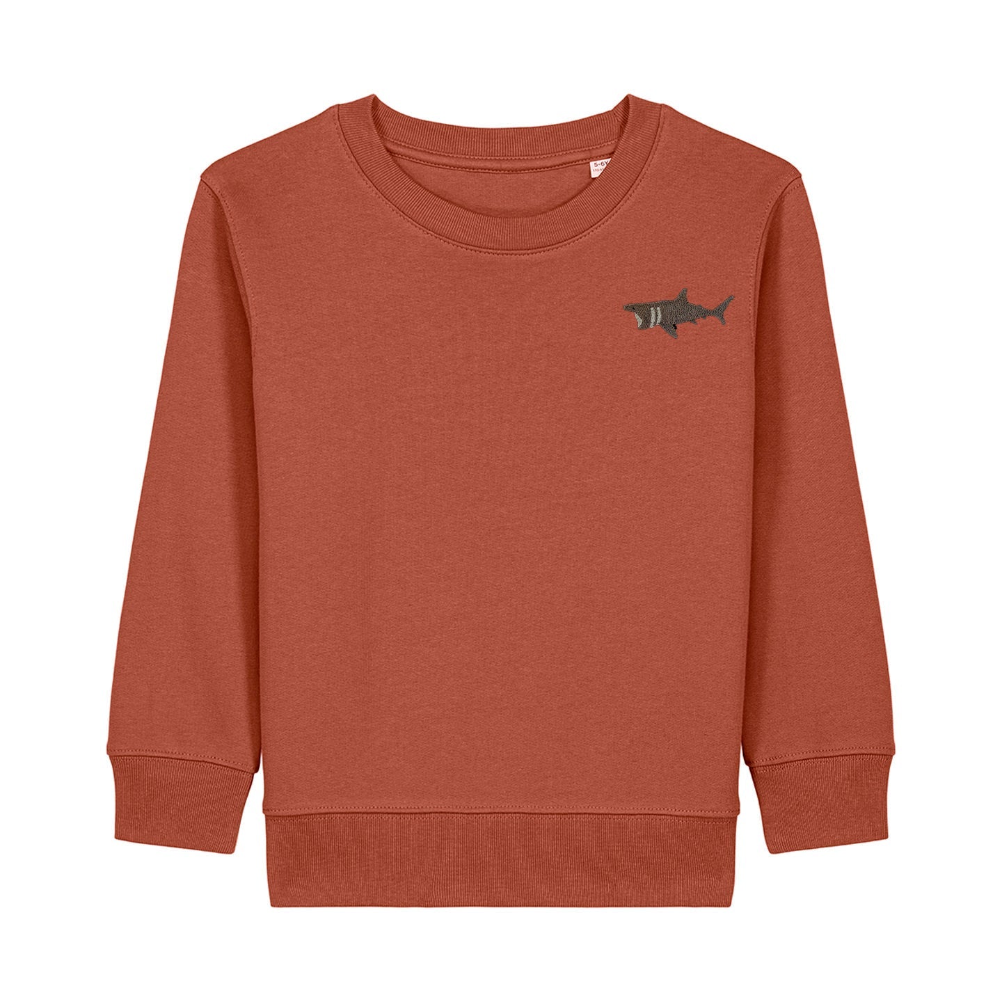 Basking Shark Embroidered Kids Jumper