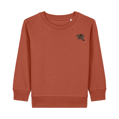Beaver Riverside Embroidered Kids Jumper
