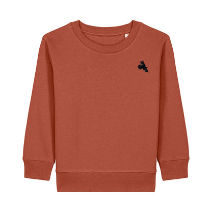 Chough Embroidered Kids Jumper
