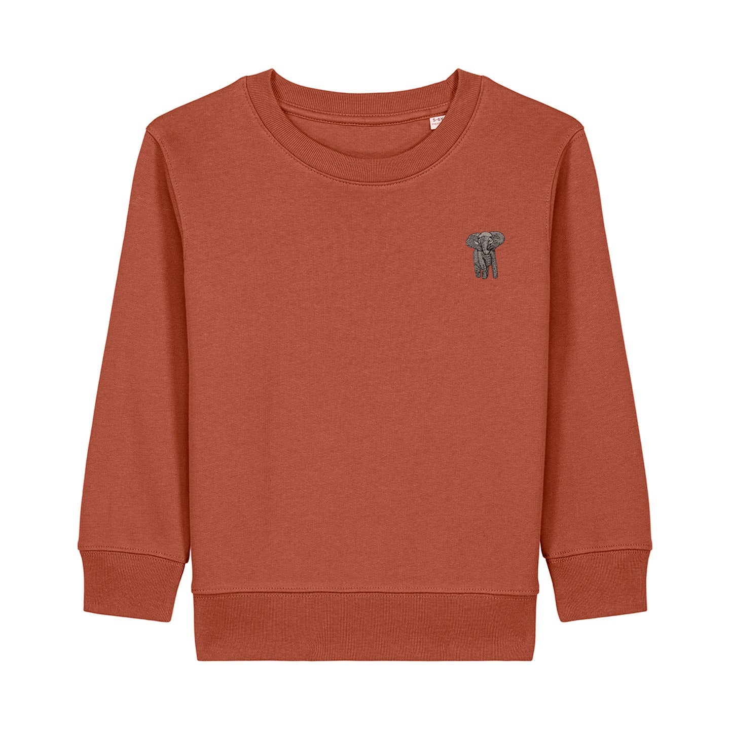 Elephant Embroidered Kids Jumper