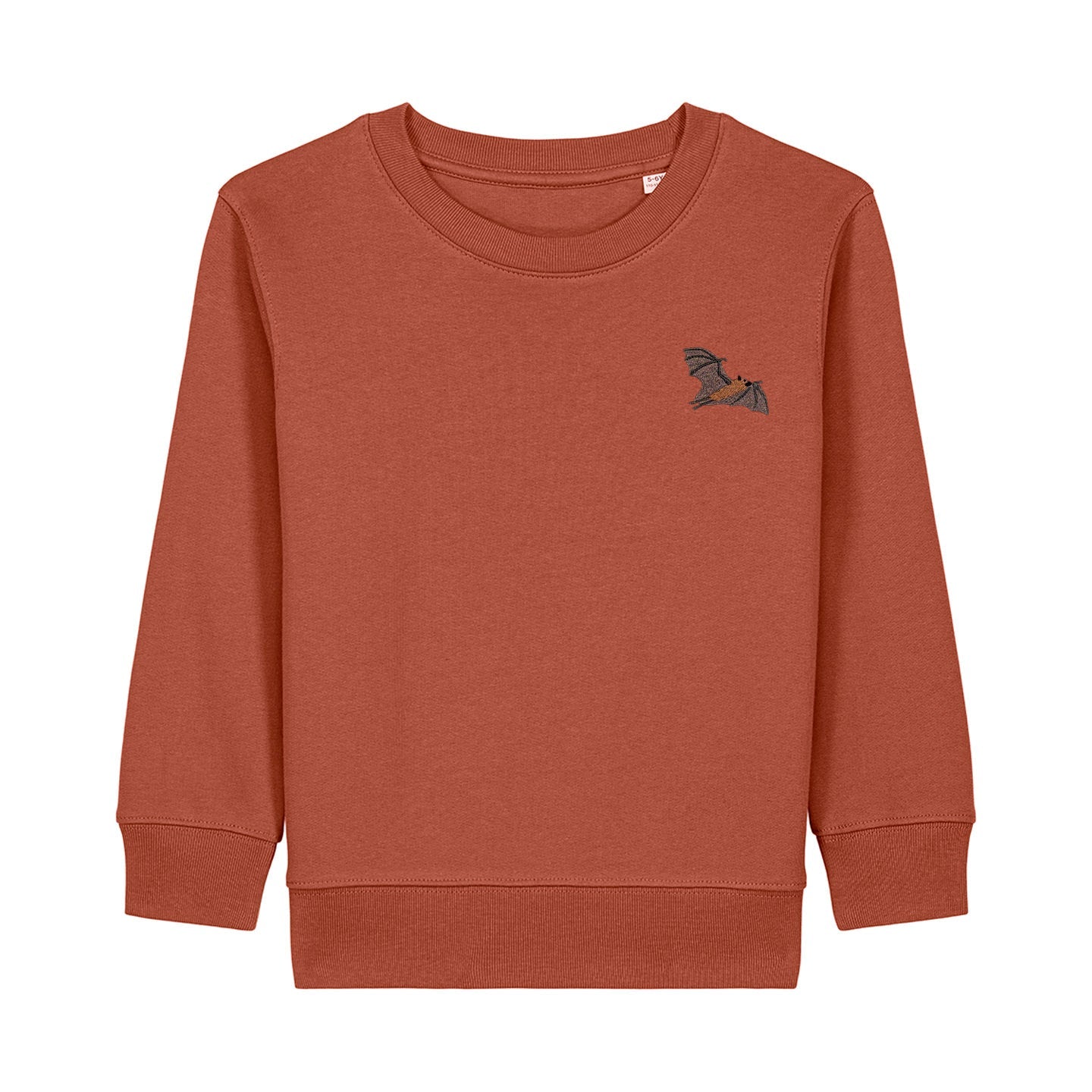 Fruit Bat Embroidered Kids Jumper