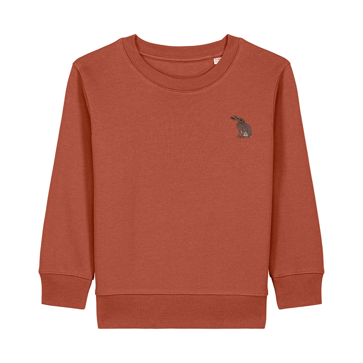 Hare Embroidered Kids Jumper